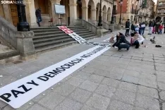 Ucrania vuelve a alzar la voz en Soria para recordar que la Guerra continúa: “Mucha gente piensa que ha terminado”./ Viksar Fotografía