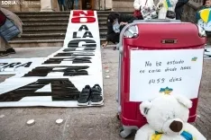 Ucrania vuelve a alzar la voz en Soria para recordar que la Guerra continúa: “Mucha gente piensa que ha terminado”./ Viksar Fotografía