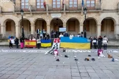 Ucrania vuelve a alzar la voz en Soria para recordar que la Guerra continúa: “Mucha gente piensa que ha terminado”./ Viksar Fotografía
