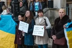 Ucrania vuelve a alzar la voz en Soria para recordar que la Guerra continúa: “Mucha gente piensa que ha terminado”./ Viksar Fotografía