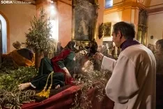 La Cofradía del Huerto presenta tres nuevas figuras históricas hechas en Sevilla para la Semana Santa soriana./ Viksar Fotografía
