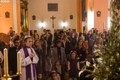 La Cofradía del Huerto presenta tres nuevas figuras históricas hechas en Sevilla para la Semana Santa soriana./ Viksar Fotografía