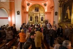 La Cofradía del Huerto presenta tres nuevas figuras históricas hechas en Sevilla para la Semana Santa soriana./ Viksar Fotografía