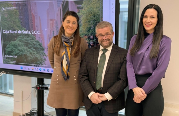 Sustainable Fitch avala la sostenibilidad de Caja Rural de Soria