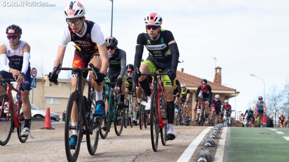 GALERÍA | Soria se plaga de atletas para decidir las últimas plazas del Campeonato de España de duatlón
