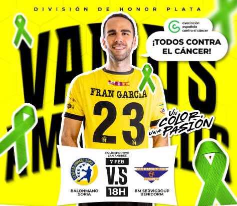 Sigue en directo el BM Soria vs BM Servigroup Benidorm