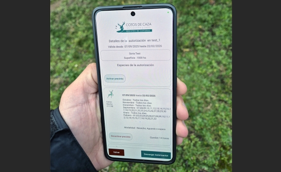Cesefor crea CapturCyL para digitalizar la caza en Castilla y León