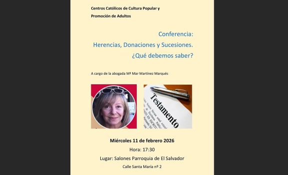 Conferencia sobre herencias y sucesiones en Soria este miércoles