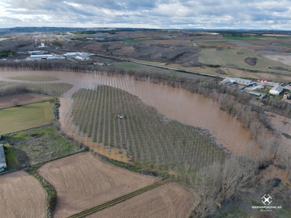 La CHD eleva a rojo el aviso  por crecida del Duero a la salida del embalse de La Cuerda del Pozo