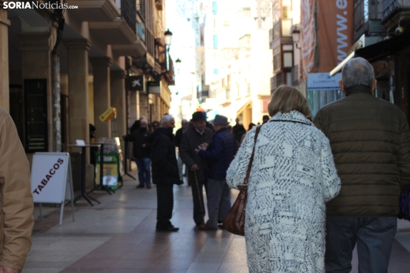 Tiempo Soria: nieve a 1400 metros y bajada térmica
