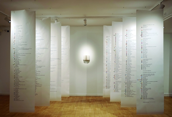 Clausura de la exposición Los Colores de Machado en Soria con performance