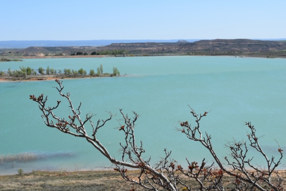 El embalse de Monteagudo alcanza el 87,8% de capacidad
