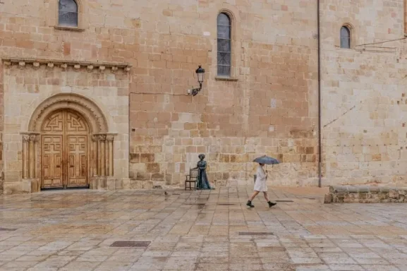 El tiempo en Soria hoy: lluvias y viento para el 16 de febrero