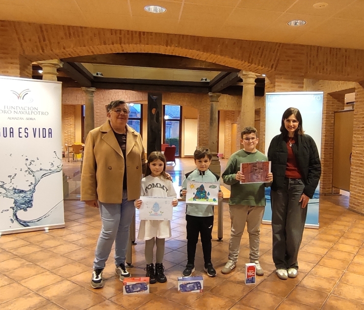 Ganadores del XI Concurso Dibujos del Agua Fundación Pedro Navalpotro Almazán