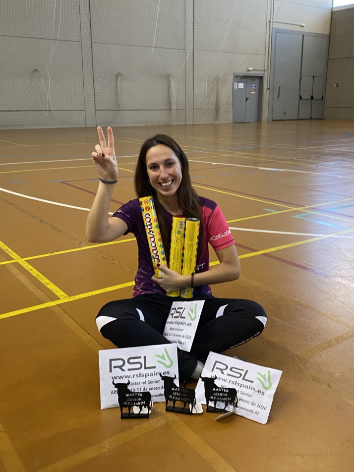 Ana Sanz, imparable.