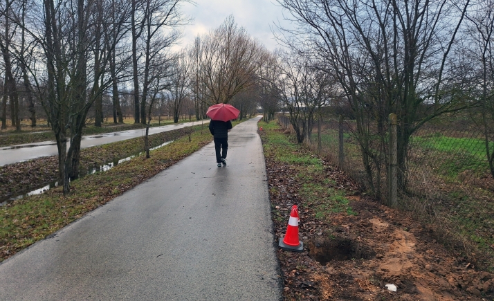 El tramo que será iluminado con el nuevo sistema. /AA