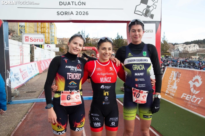 Campeonato duatlón en Soria