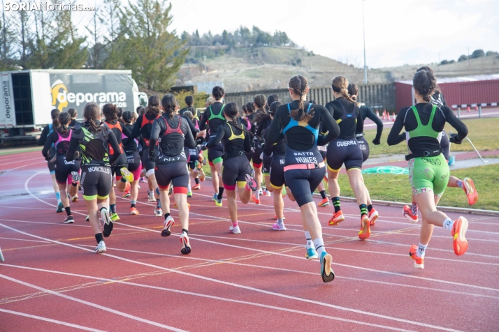 Campeonato duatlón en Soria