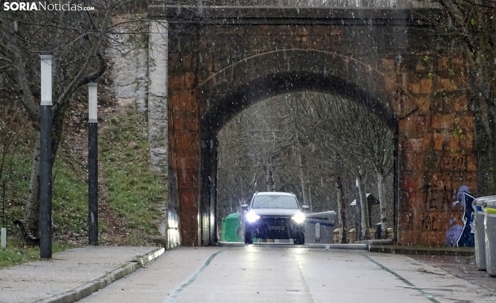 Oriana se despide con nieve por encima de los 800 metros