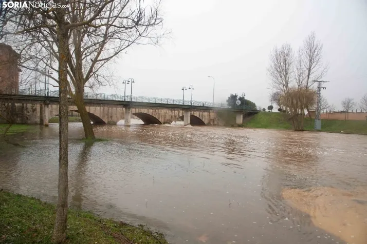 Crecidas en Ucero y Duero 11 de febrero 2026