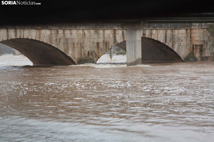 Crecidas en Ucero y Duero 11 de febrero 2026