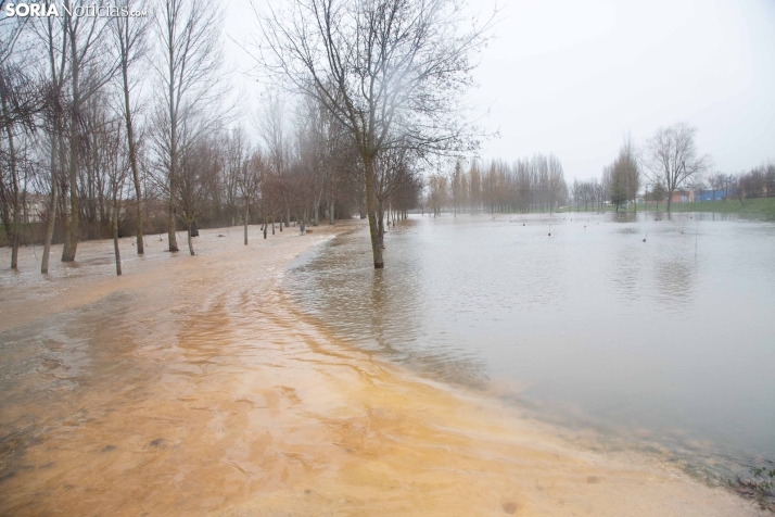 Crecidas en Ucero y Duero 11 de febrero 2026