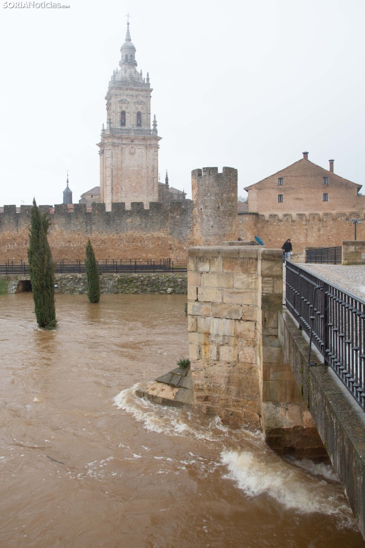 Crecidas en Ucero y Duero 11 de febrero 2026