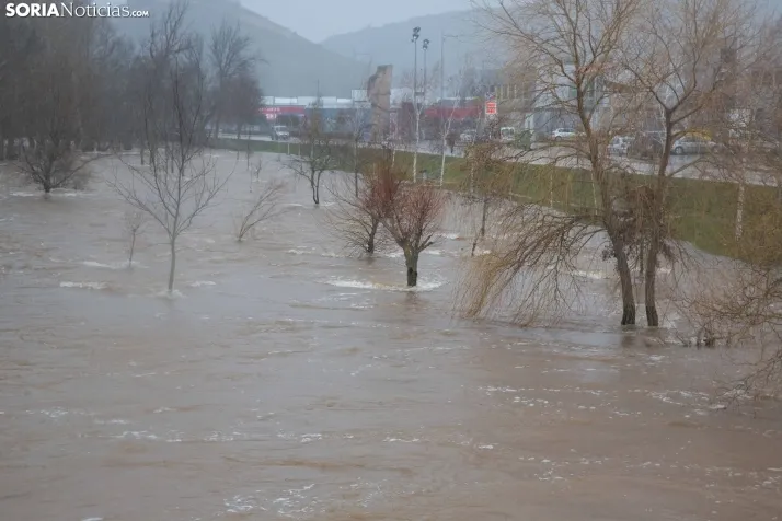 Crecidas en Ucero y Duero 11 de febrero 2026
