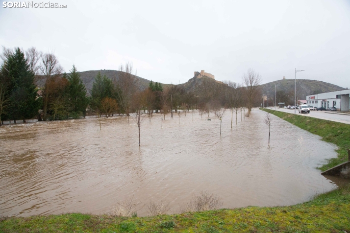 Crecidas en Ucero y Duero 11 de febrero 2026