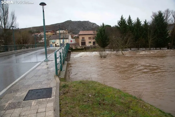 Crecidas en Ucero y Duero 11 de febrero 2026