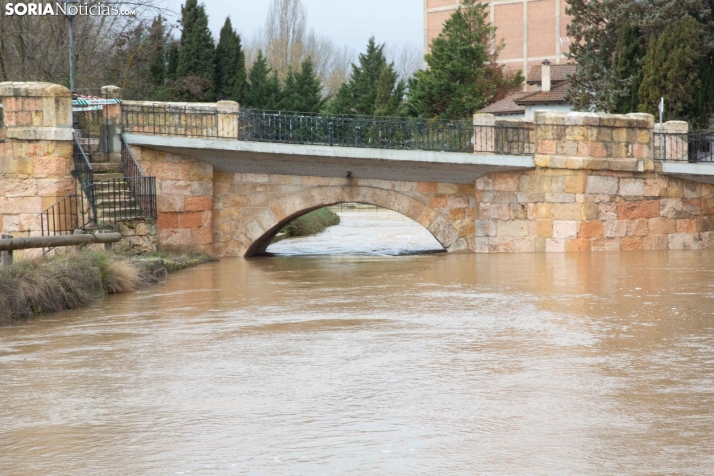 Crecidas en Ucero y Duero 11 de febrero 2026