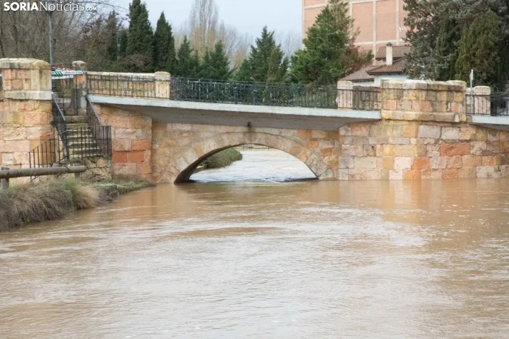 Crecidas en Ucero y Duero 11 de febrero 2026