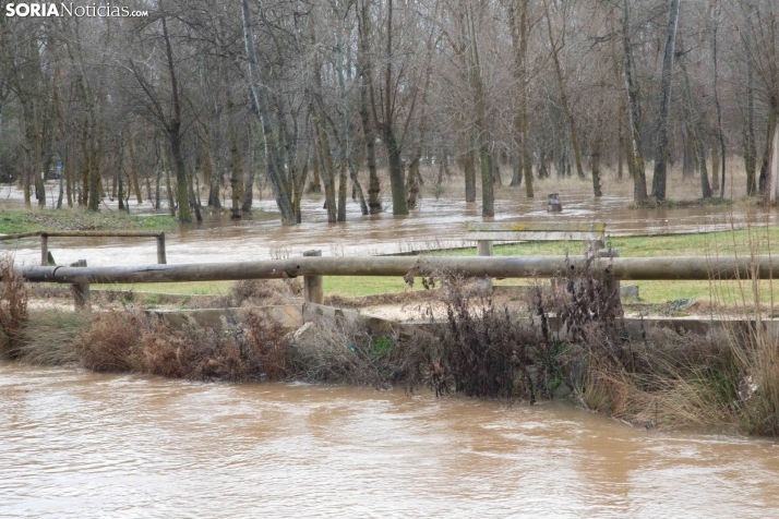 Crecidas en Ucero y Duero 11 de febrero 2026