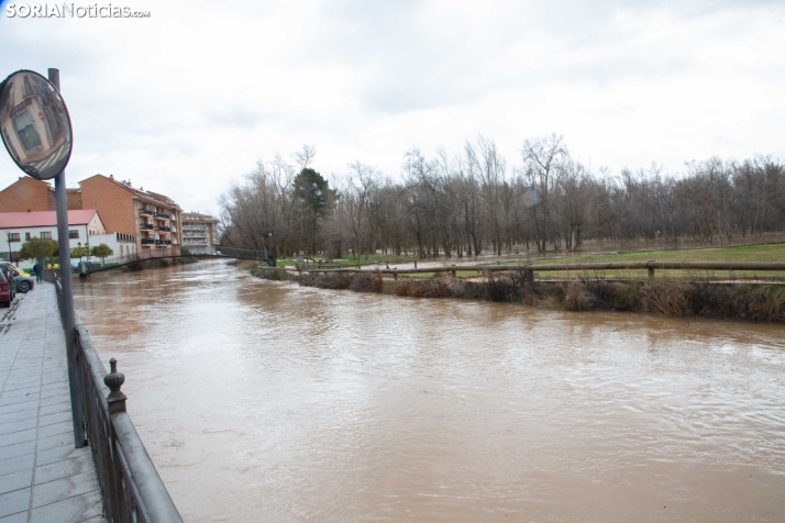 Crecidas en Ucero y Duero 11 de febrero 2026