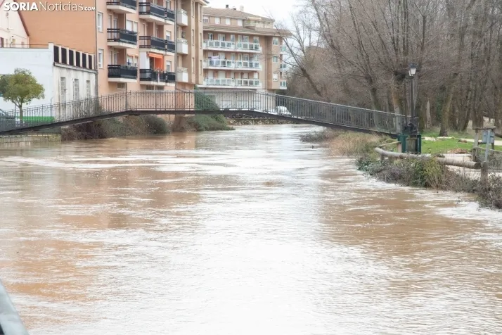Crecidas en Ucero y Duero 11 de febrero 2026