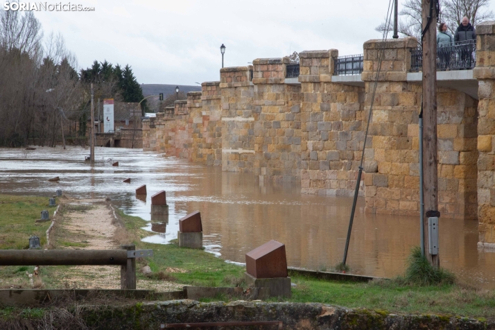 Crecidas en Ucero y Duero 11 de febrero 2026