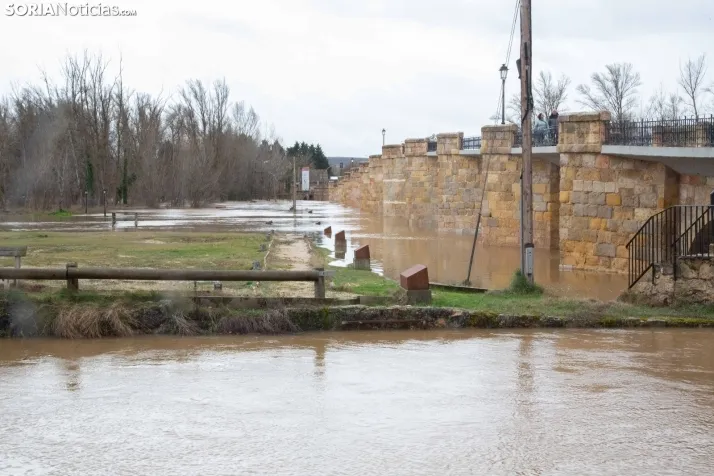 Crecidas en Ucero y Duero 11 de febrero 2026