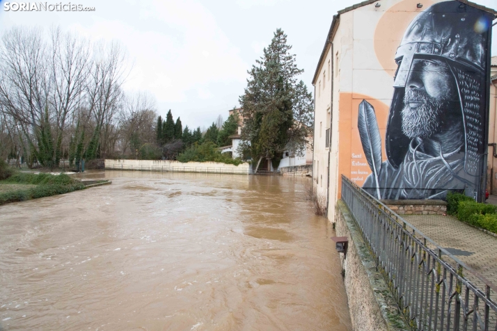 Crecidas en Ucero y Duero 11 de febrero 2026