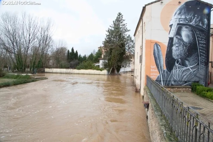 Crecidas en Ucero y Duero 11 de febrero 2026