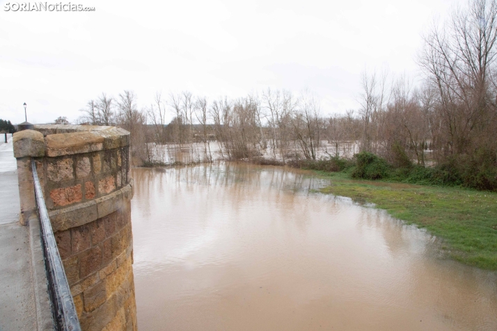 Crecidas en Ucero y Duero 11 de febrero 2026