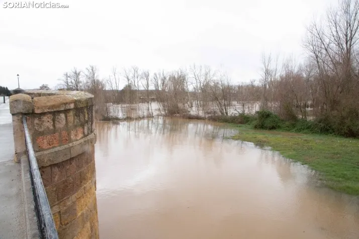Crecidas en Ucero y Duero 11 de febrero 2026
