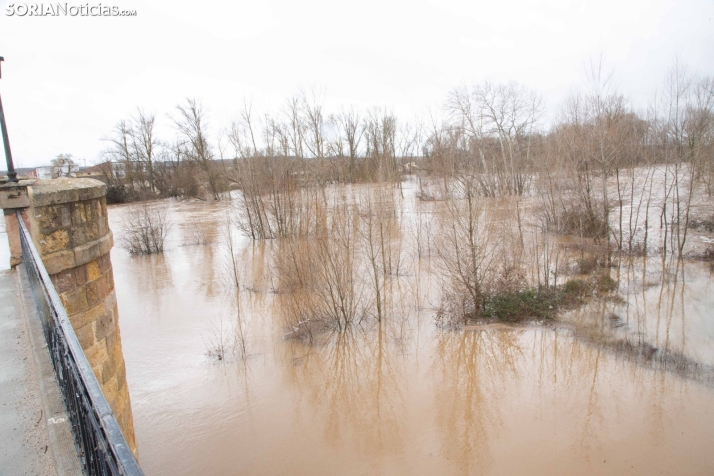 Crecidas en Ucero y Duero 11 de febrero 2026