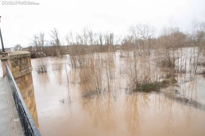 Crecidas en Ucero y Duero 11 de febrero 2026