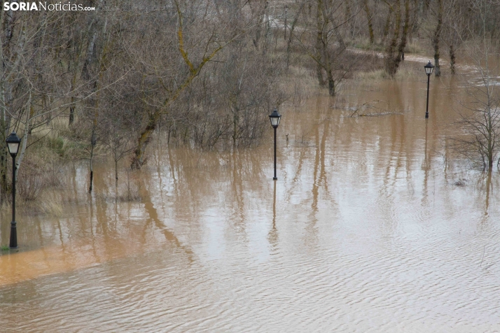 Crecidas en Ucero y Duero 11 de febrero 2026