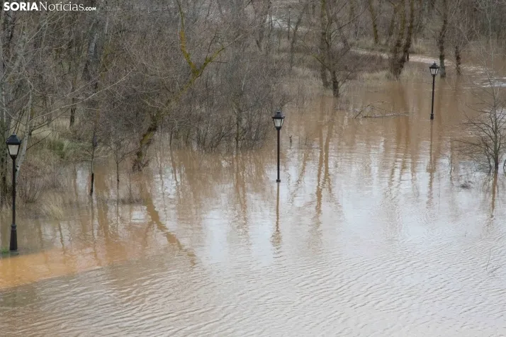 Crecidas en Ucero y Duero 11 de febrero 2026
