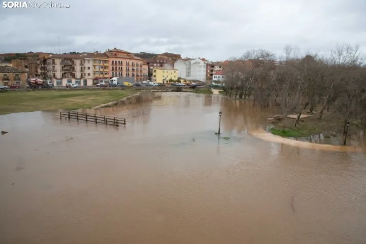 Crecidas en Ucero y Duero 11 de febrero 2026