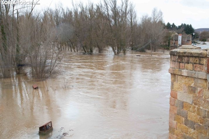 Crecidas en Ucero y Duero 11 de febrero 2026