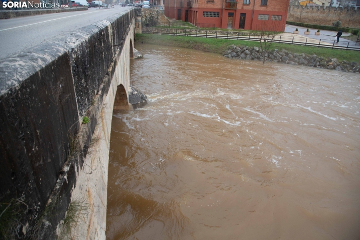Crecidas en Ucero y Duero 11 de febrero 2026