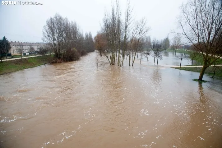 Crecidas en Ucero y Duero 11 de febrero 2026
