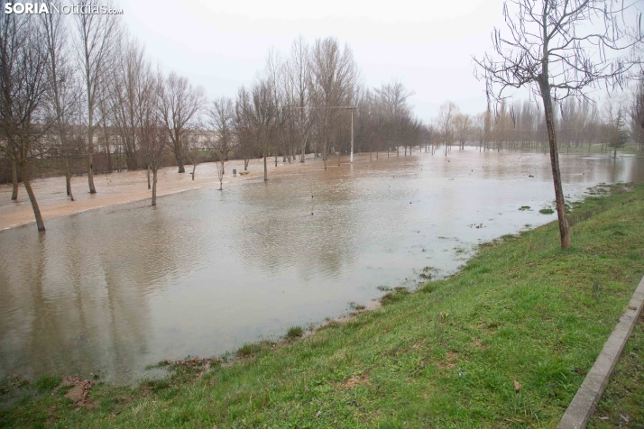 Crecidas en Ucero y Duero 11 de febrero 2026